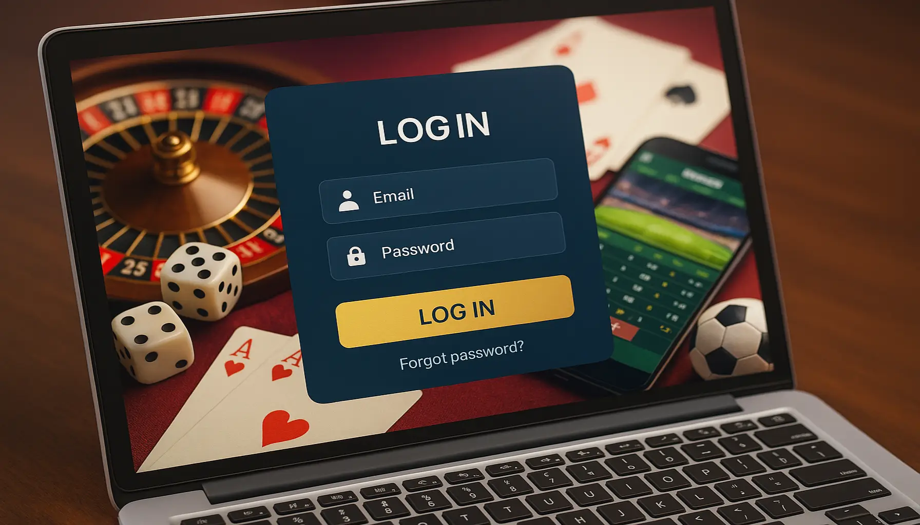 Login no Cassino OLAWIN